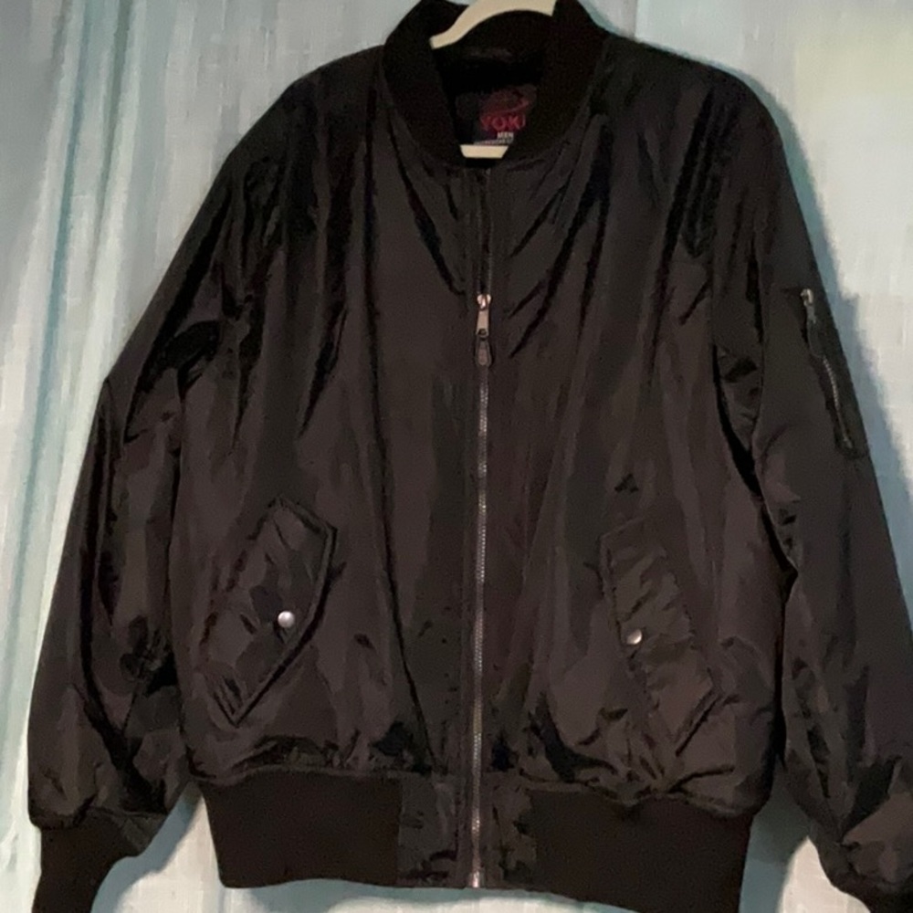 Yoki Men Outerwear Collection Bomber Jacket